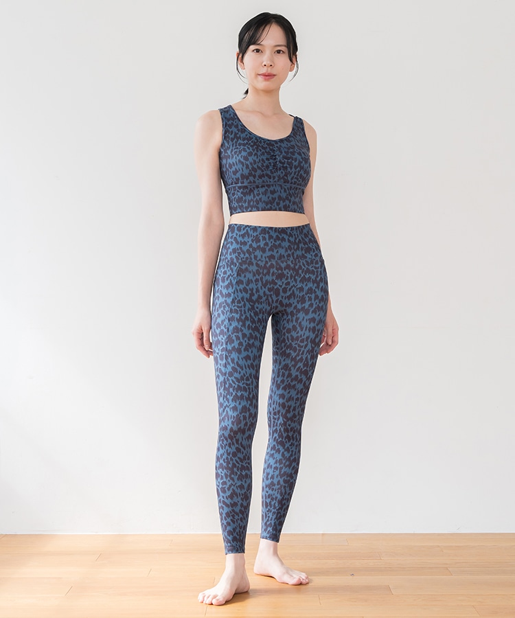 SUKALA】レオパードプリントレギンス(S・Mサイズ ピンクレオパード