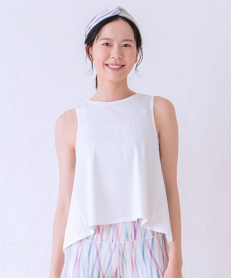 SUKALA】バックプリーツタンクトップ(S): ヨガウェアLAVA公式