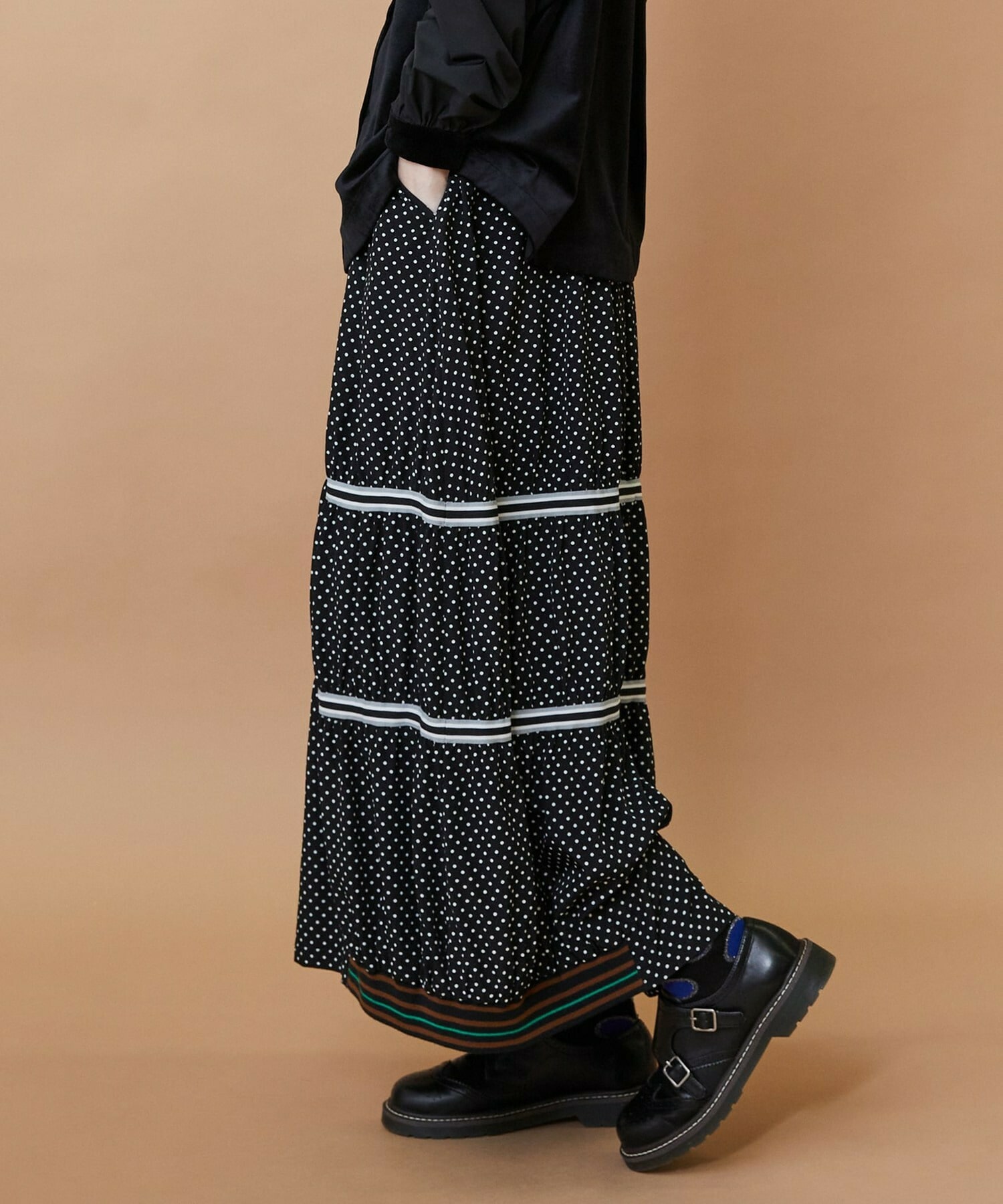 スプラッシュドット スカート｜BIGI online store - ビギ オンラインストア