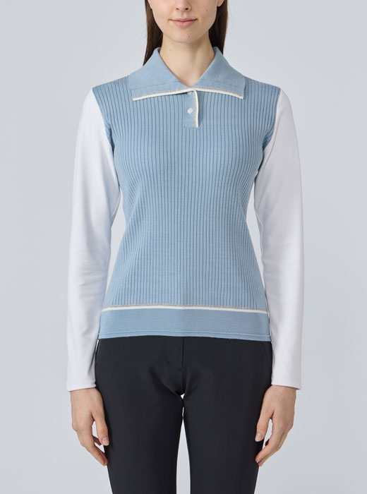 メランジストレッチツイルロゴプリントスカート【アウトレット