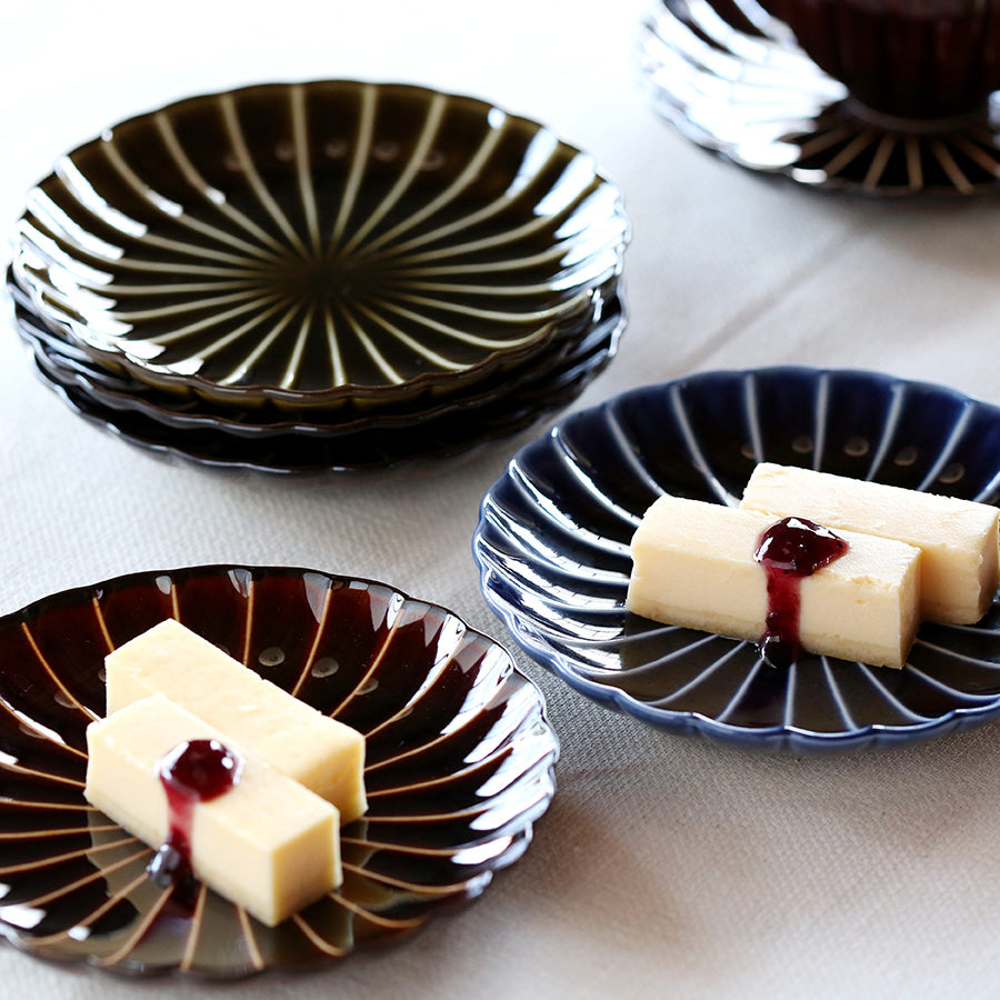 ぎやまん陶 4.5寸皿5枚セット（ギフトBOX入り） – カネコ小兵公式