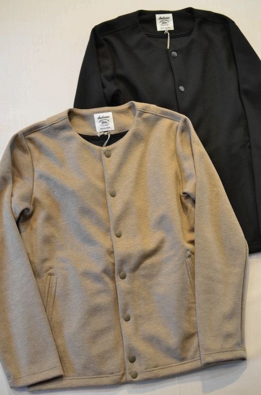 JACKMAN/ジャックマン JM7641 Jersey Collarless Jacket | gigile blog