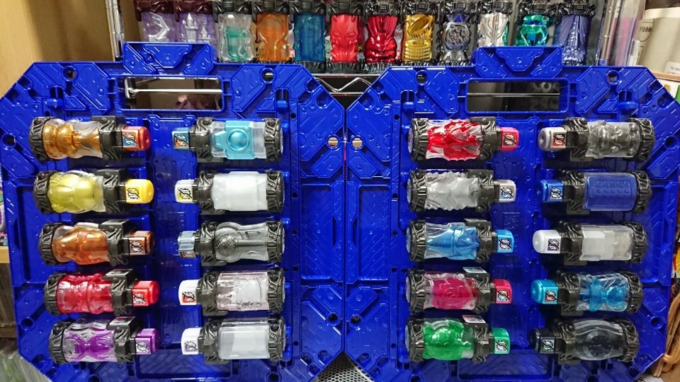 仮面ライダービルド、フルボトル販売戦略… | 仮面ライダー玩具収集家