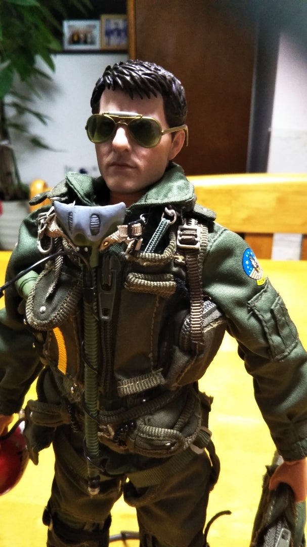 トップガン トム・クルーズ風 カスタマイズ フィギュア | フィギュア