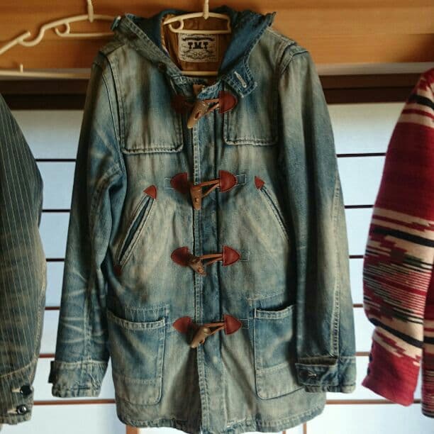 TMT デニムダッフルコート 希少