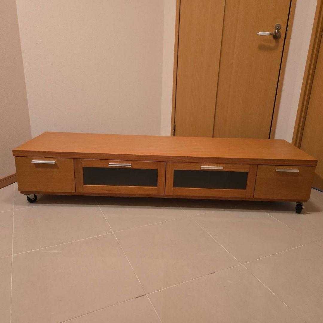 テレビ台 ローボード キャスター付き ベルメゾン キャスター付きコンパクトテレビ台（テレビ台/テレビボード/ローボード