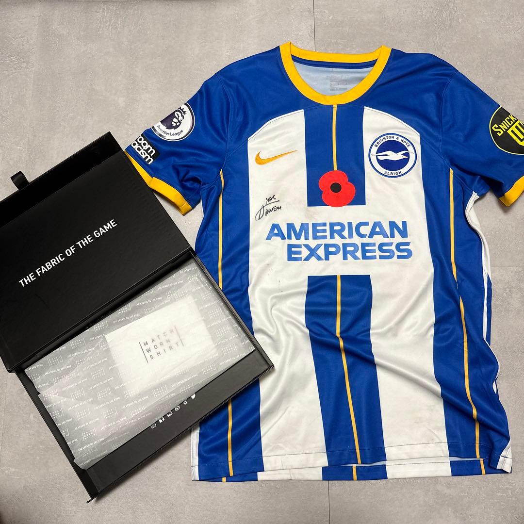 激レア】【公式】ブライトン マクアリスター 実使用 直筆サイン入り