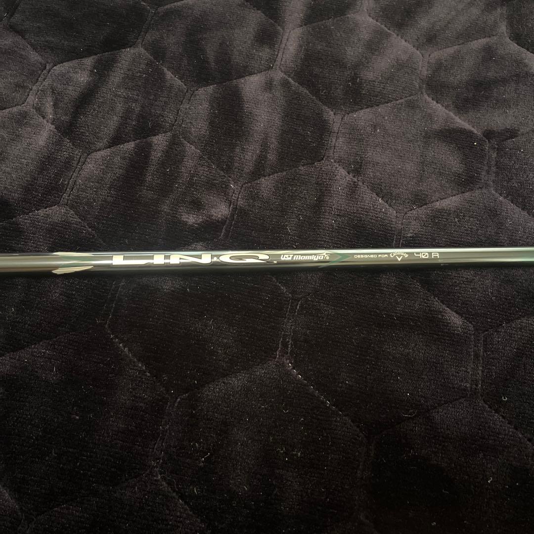 キャロウェイエリートドライバー用純正シャフトリンク40R美品 新品 エリート純正 リンク LINQ 40R キャロウェイ ドライバー用