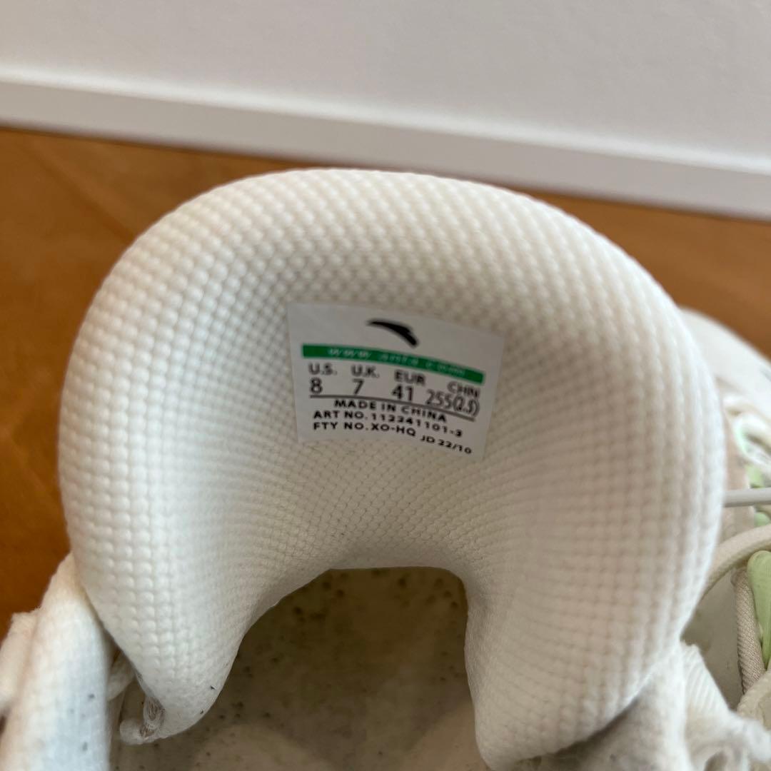 Anta クレイ・トンプソンKT8 　ホワイト×ブラック　25.5cm US8