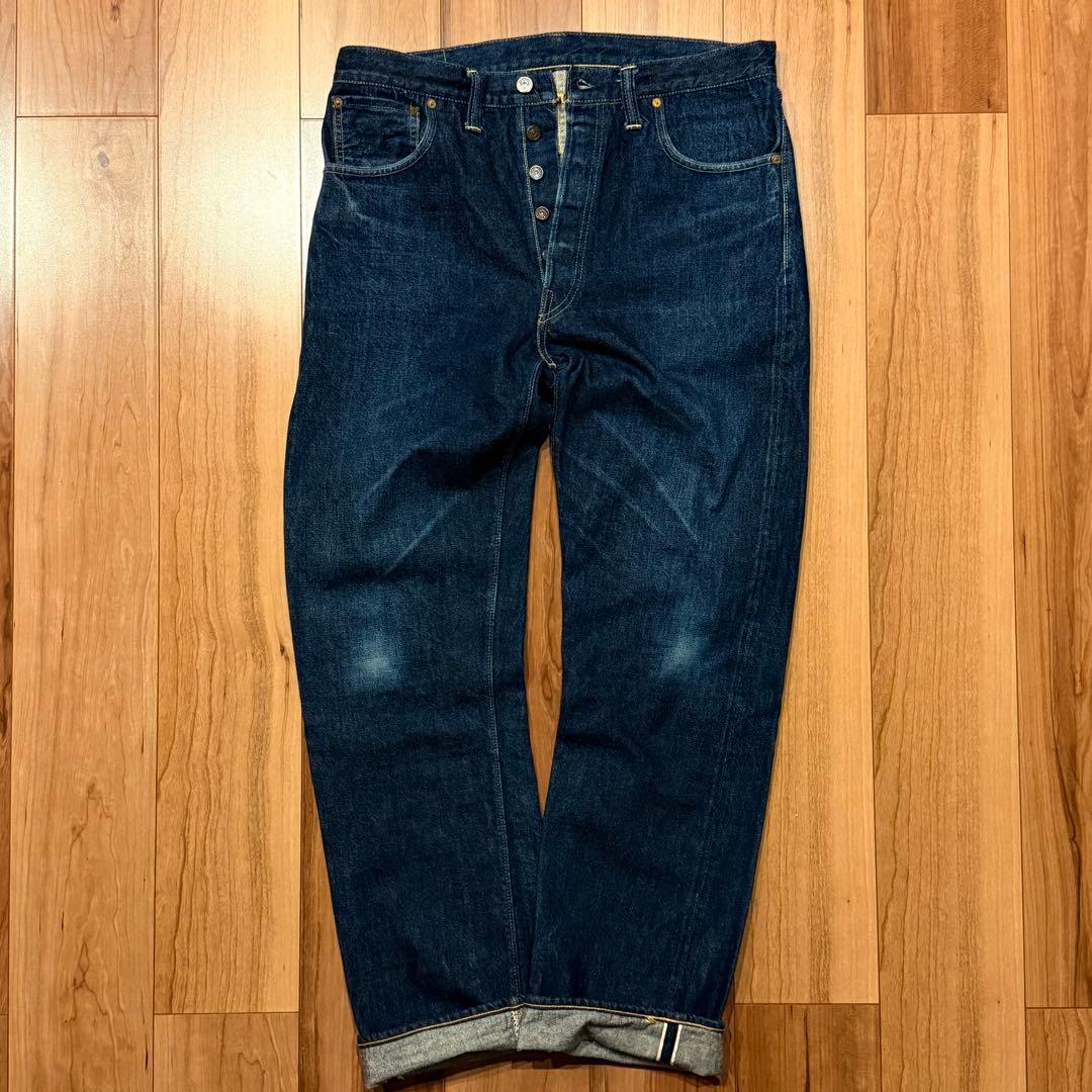 WAREHOUSE 1001XX DSB デッドストックブルー 銅ボタン