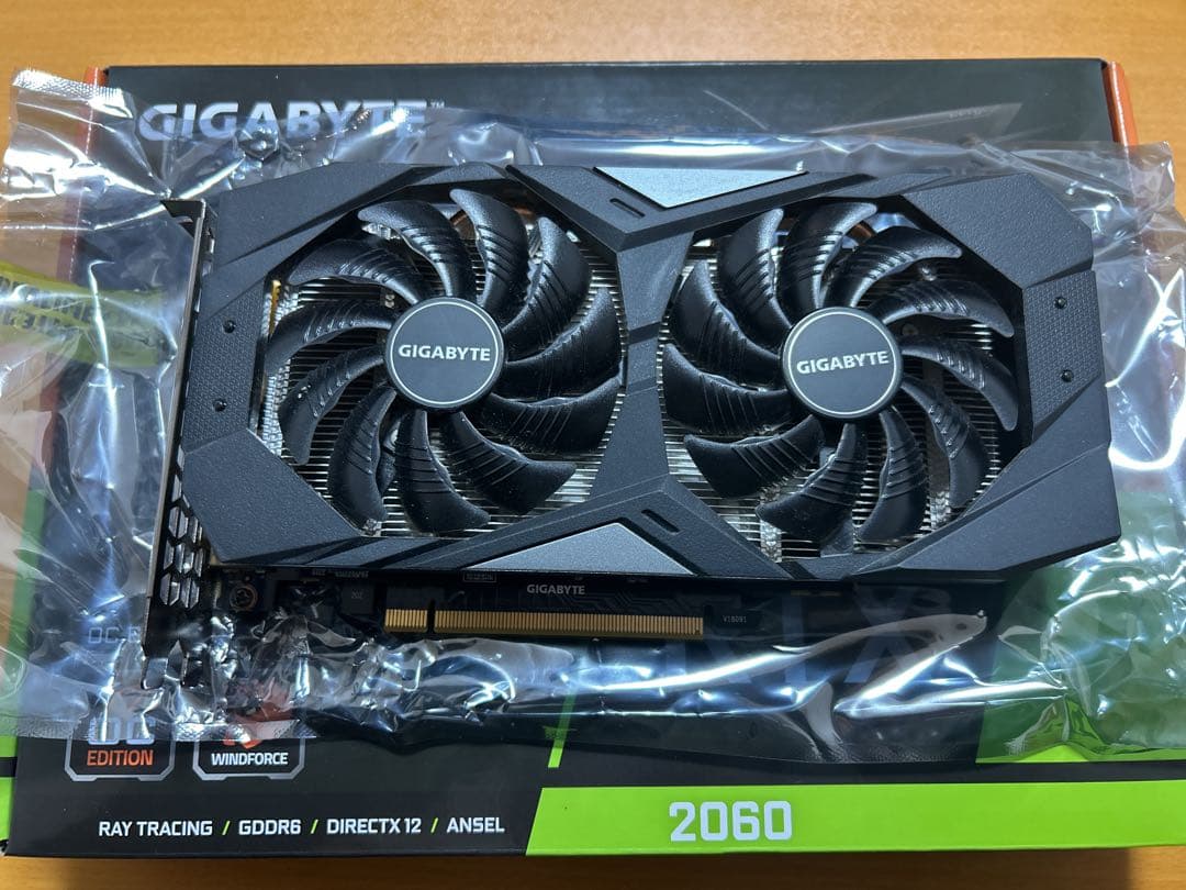 グラフィックボード・グラボ・ビデオカード GIGABYTE NVIDIA GeForceRTX2060 6GB Amazon.com: GIGABYTE GeForce RTX 2060 OC 6G Graphics Card, 2X