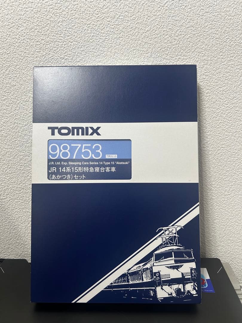 TOMIX JR 14系15形寝台客車 あかつき7両セット 98753 JR 14系15形特急寝台客車(あかつき)セット｜製品情報｜製品検索｜鉄道