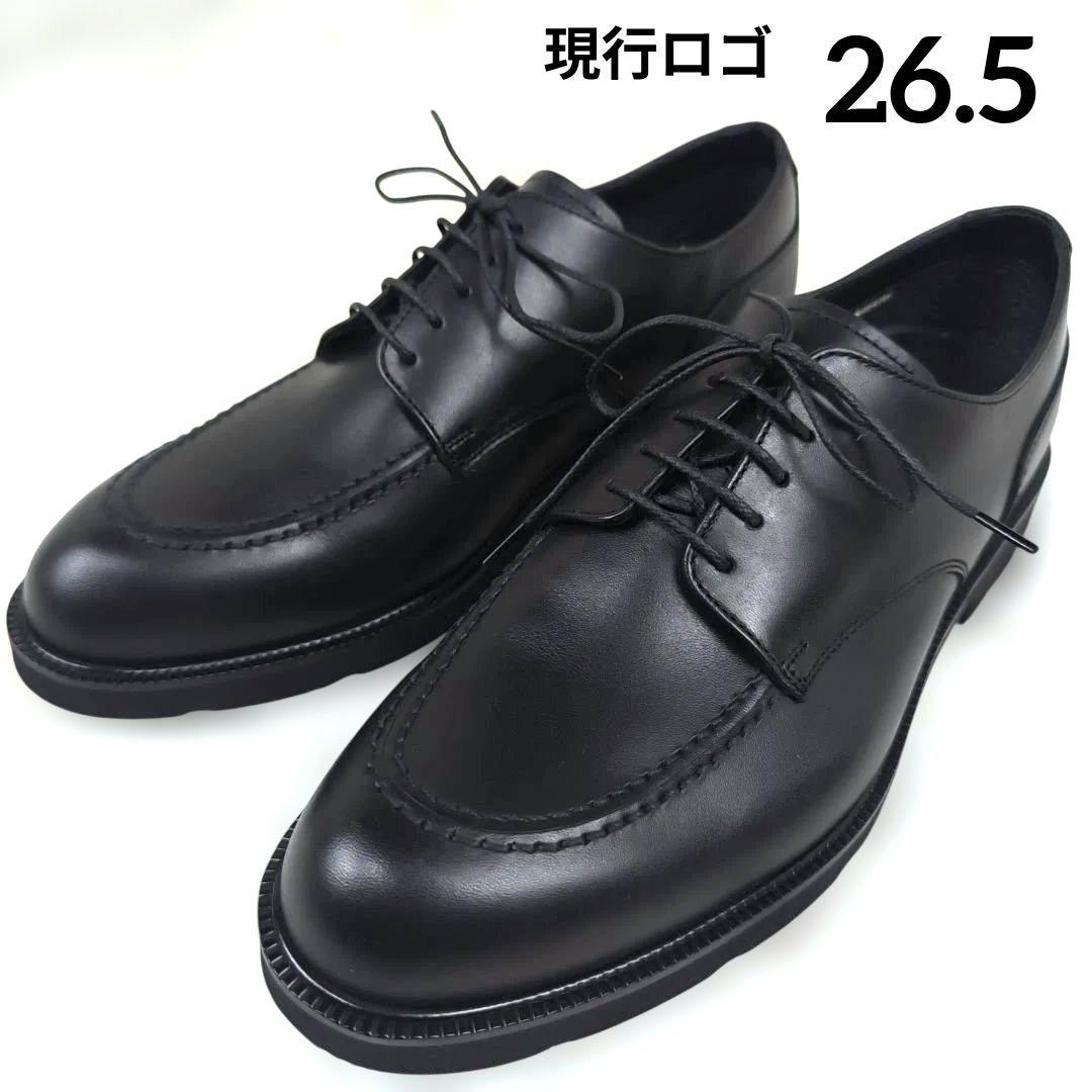 ✨未使用級✨ リーガル ドレスシューズ ゴアテックス 外羽根 Uチップ 現行 黒 REGAL（リーガル） ビジネスシューズ ドレス 36HL Uチップ GORE-TEX