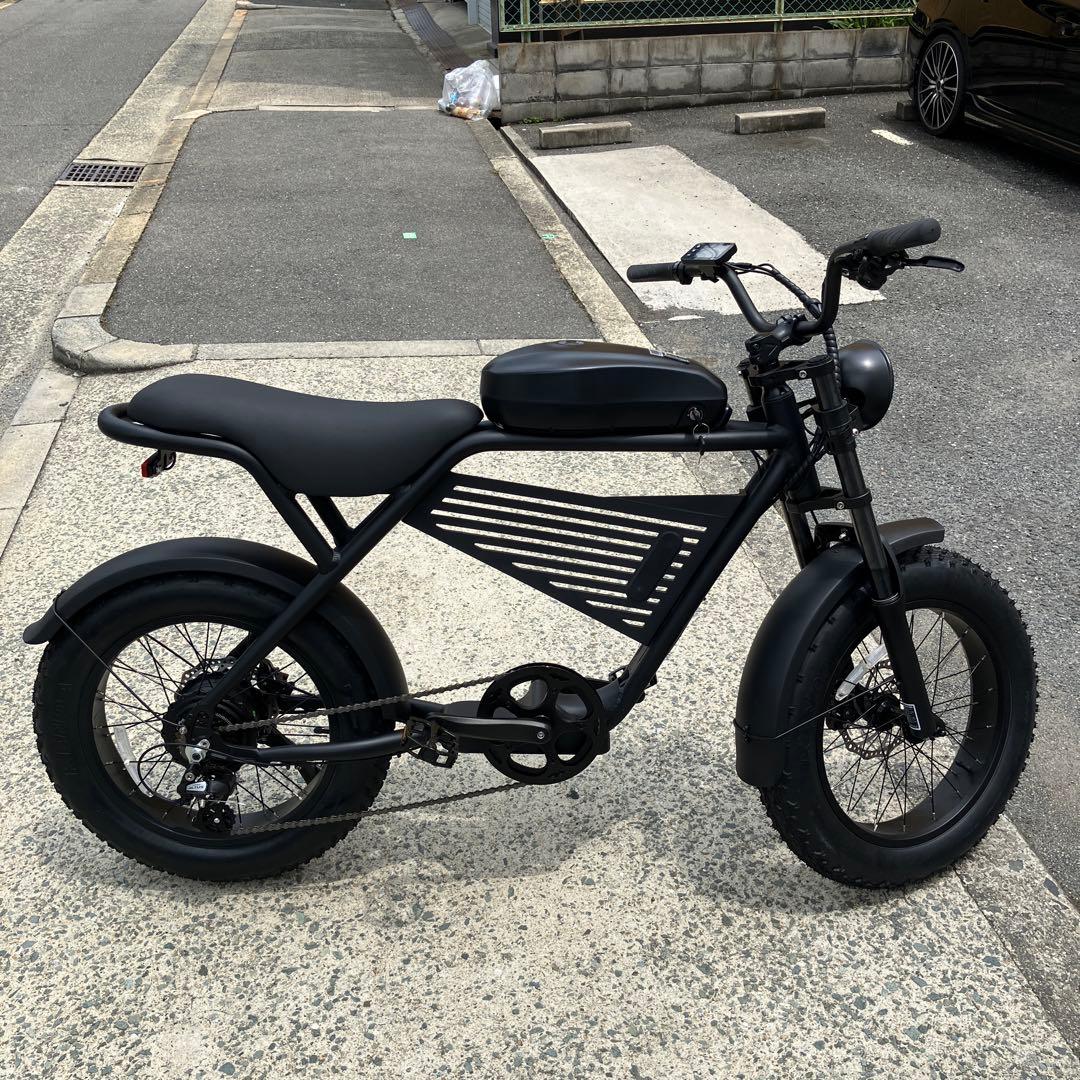 電動アシスト自転車 バッテリー48V 15ahファットバイク型 ブラック 楽天市場】【送料無料】電動アシスト自転車 折りたたみ ファットバイク