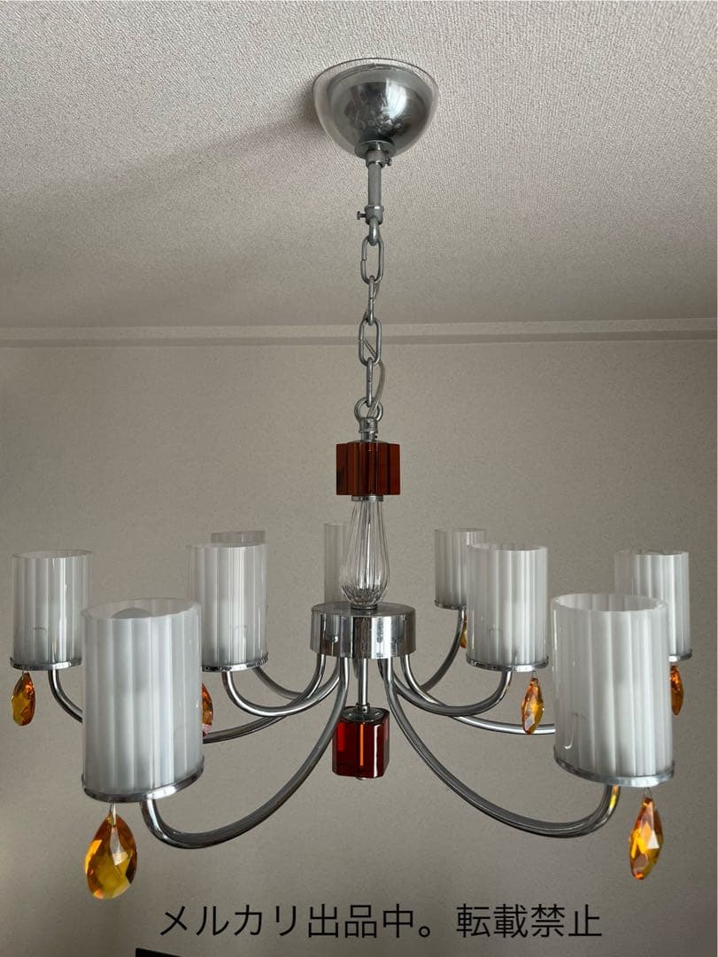 イタリア製】Italamp 742/6+3シャンデリア