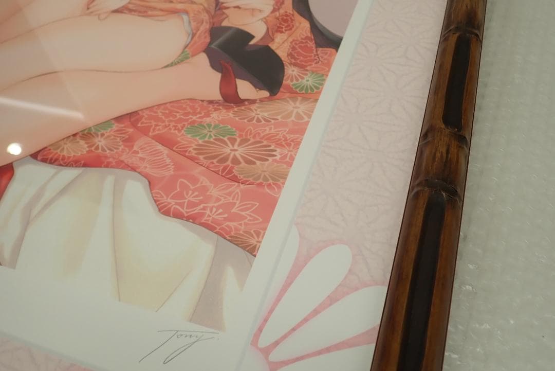 ①未使用・保証書付 Tony トニー「桜桃」ミクスドメディア