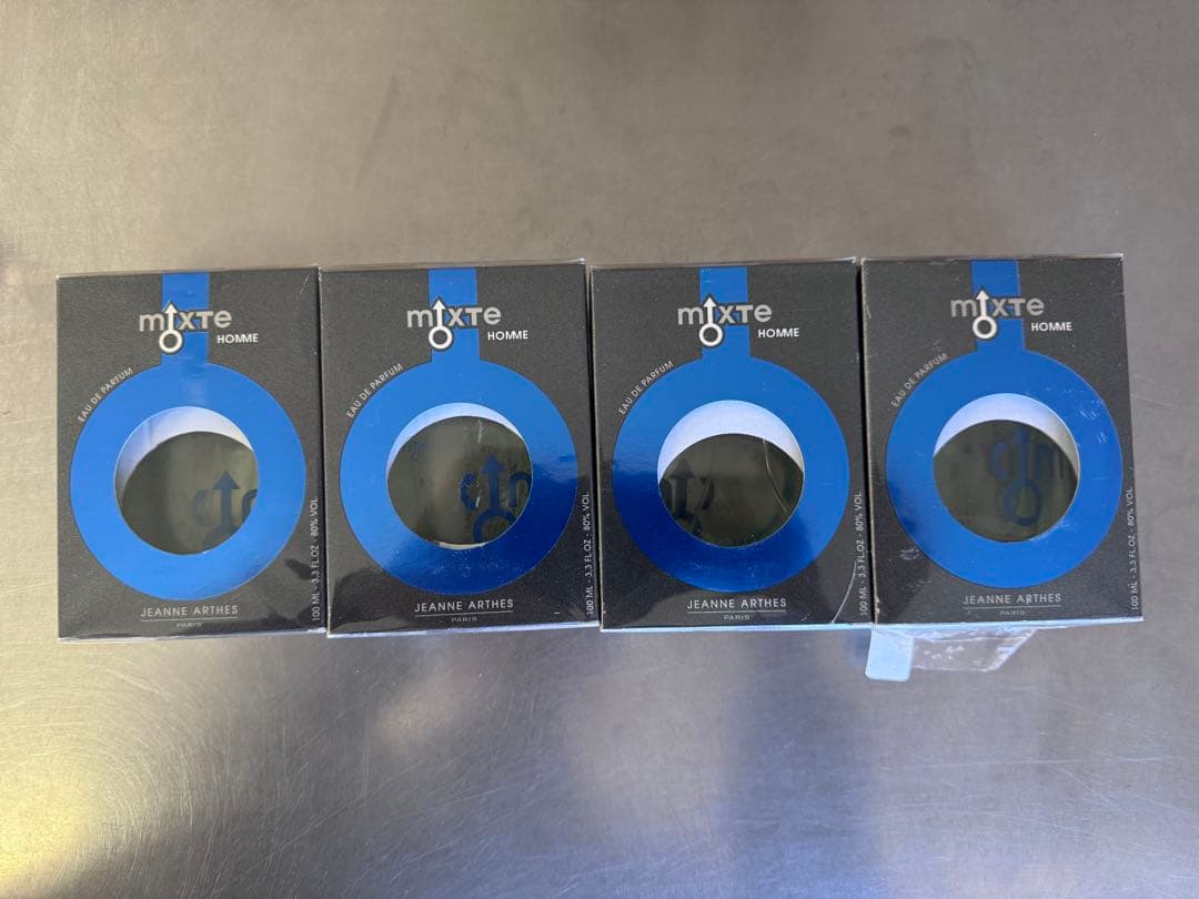 JEANNE ARTHES mixtre HOMME 100ml 4個セット ジャンヌ・アルテス（JEANNE ARTHES） 【訳有り】 ジャンヌ アルテス