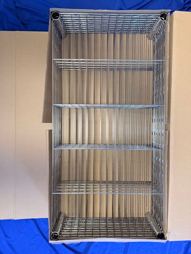 ルミナス スチールラック棚 幅91.5x奥行46㎝：90x45サイズ☆5枚セット