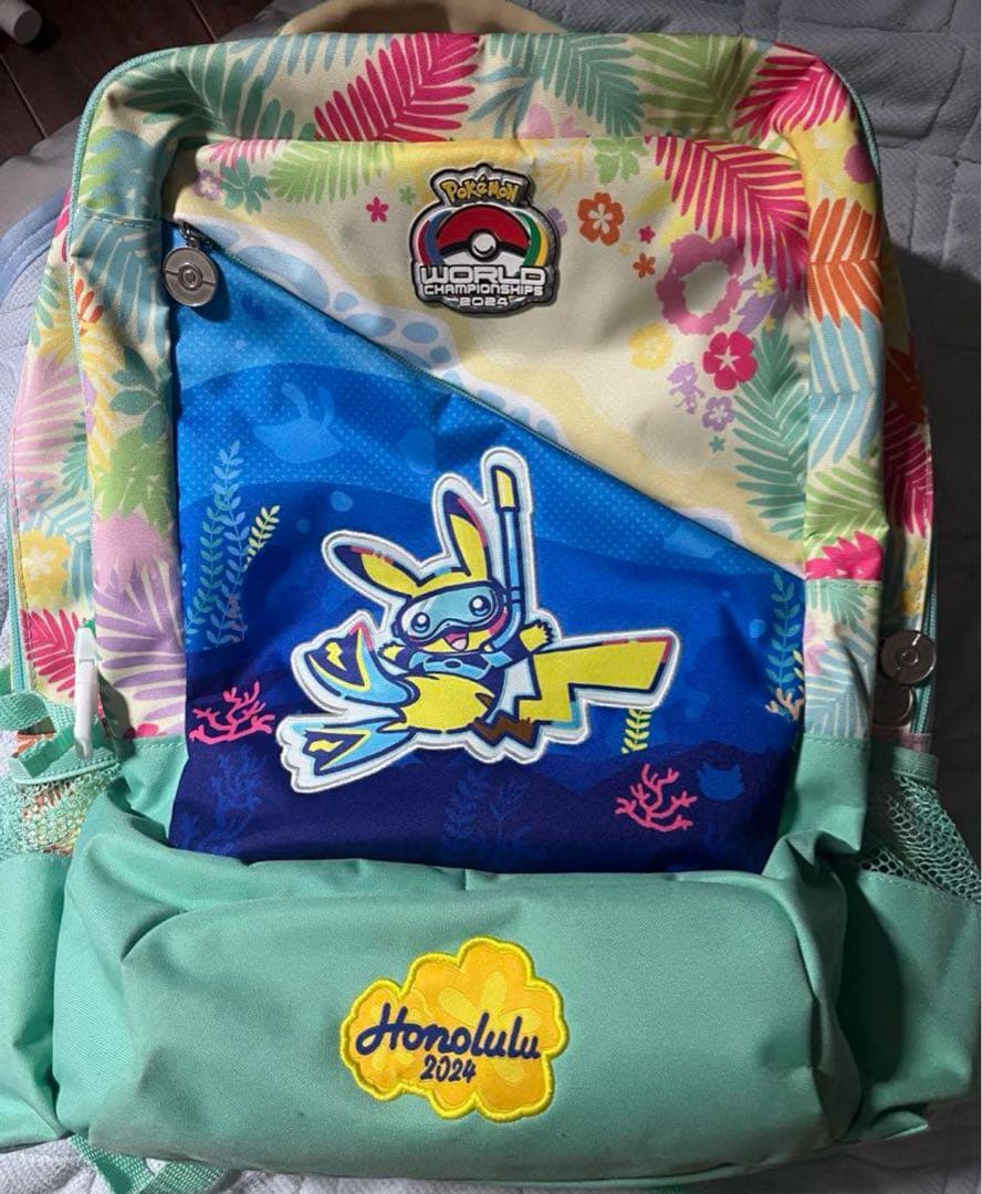 ポケカ　wcs2024 ホノルル　選手限定リュック dx4zYQMgM60ncZ1B95k1hXpGKf4lDz