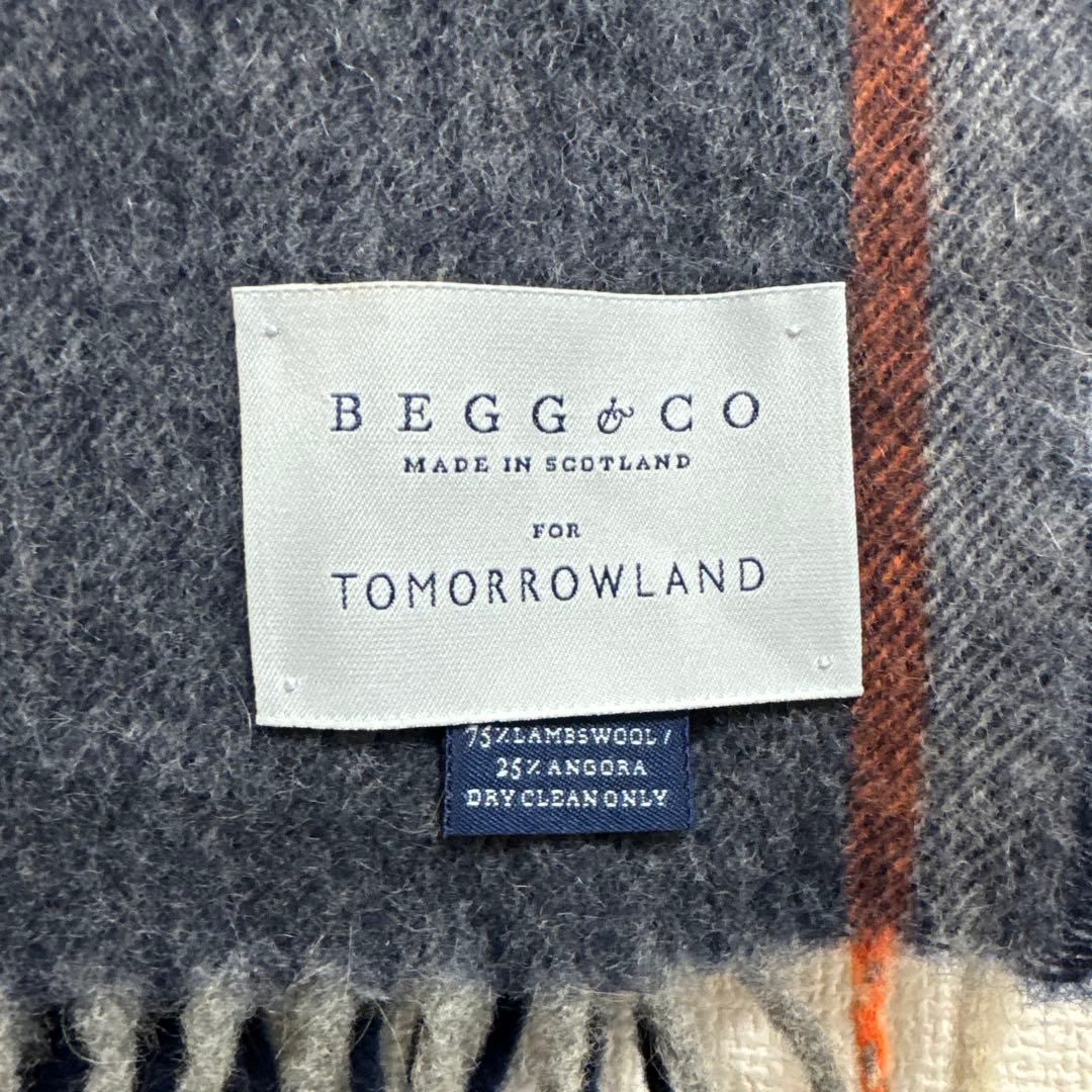 Begg & Co Tomorrowland ストール 大判 マフラー - 小物クラシック