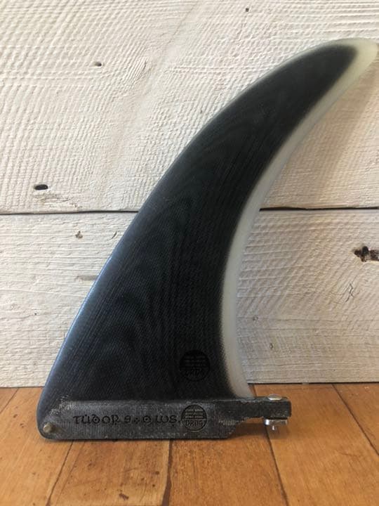 JOEL TUDOR DRD4フィン 9.5インチ 黒/白 DRD4 FIN Joel Tudor ジョエル