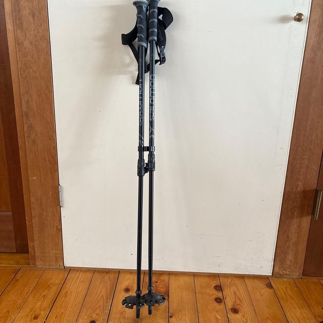 サロモン　Salomon 「mtn alu s3」 2024 Salomon MTN Alum Green S3 Ski Poles NEW !!