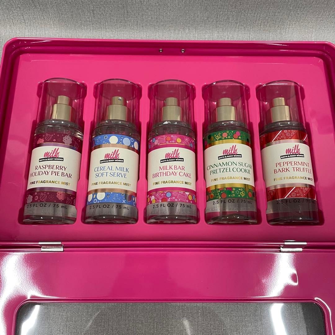 H】BBW ミルクバーミニチュアセット Bath and body works