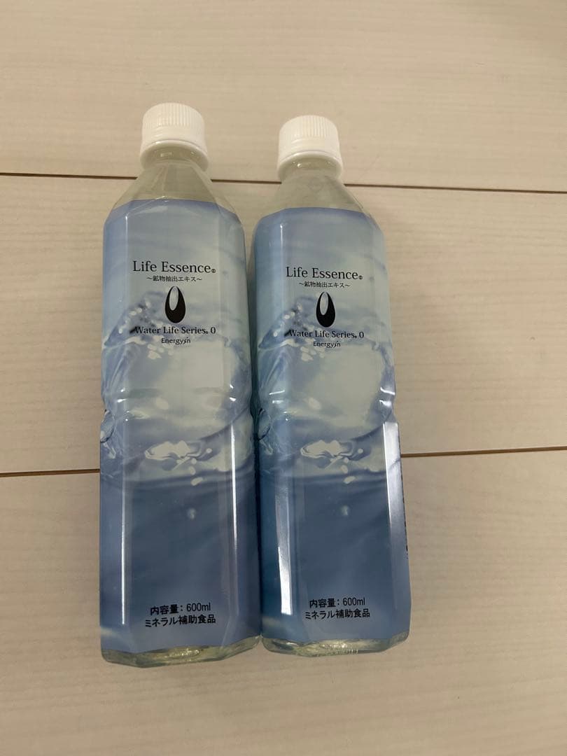 ポタポタクラブ　Life Essence ミネラルウォーター 600ml2本 ポタポタクラブ / ライフエッセンス600ml