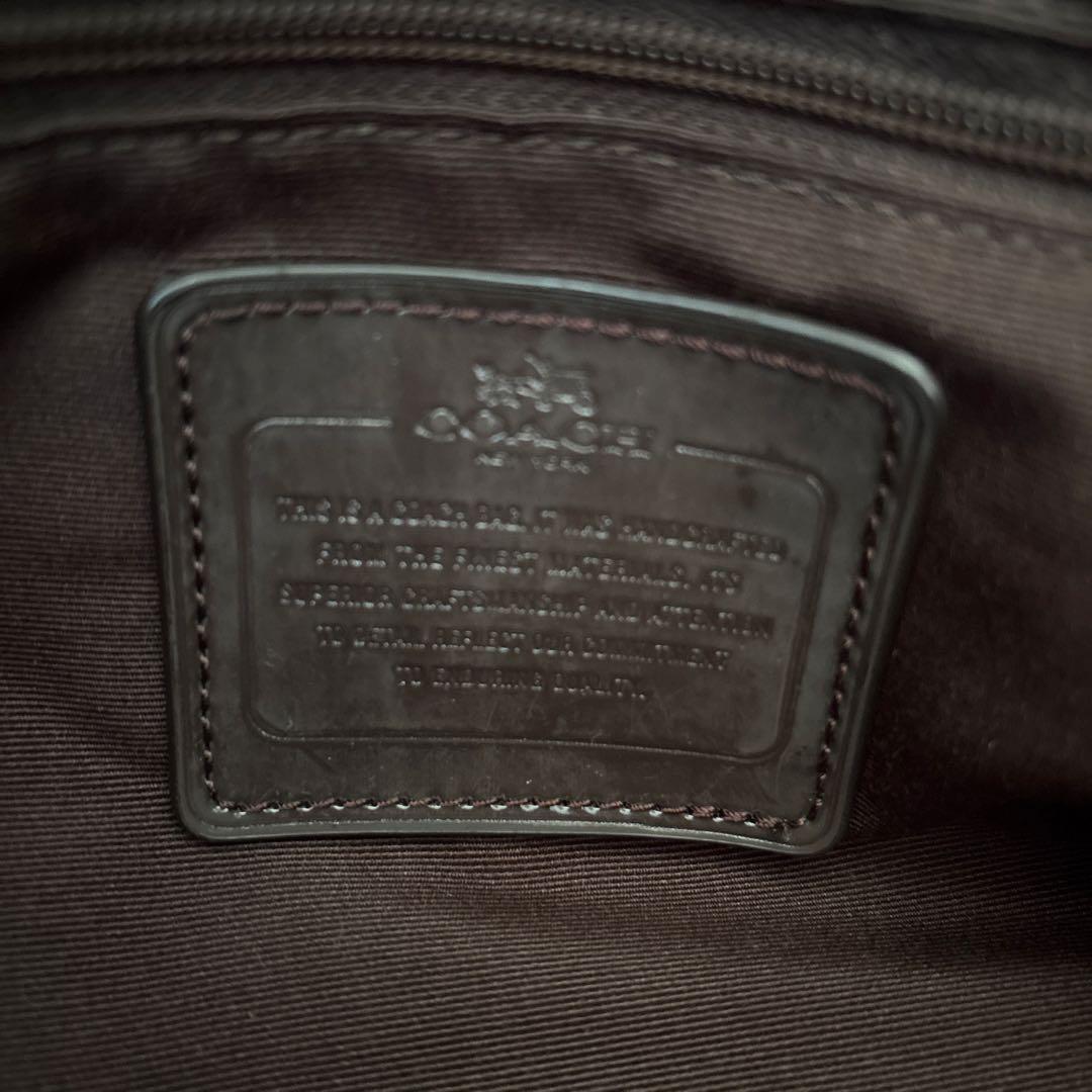 COACH ロゴパターン バッグ