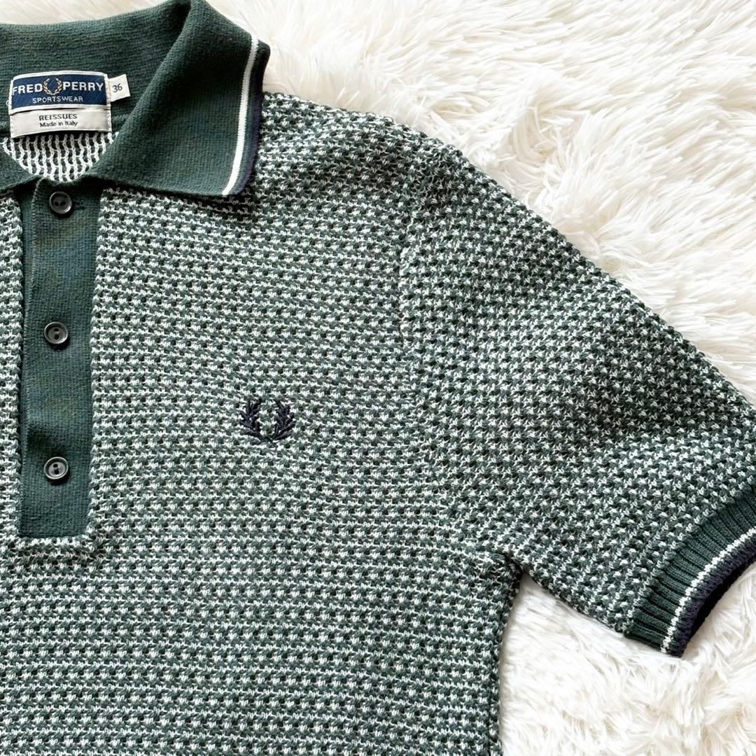 イタリア製】フレッドペリー サマーニット ポロシャツ K9302