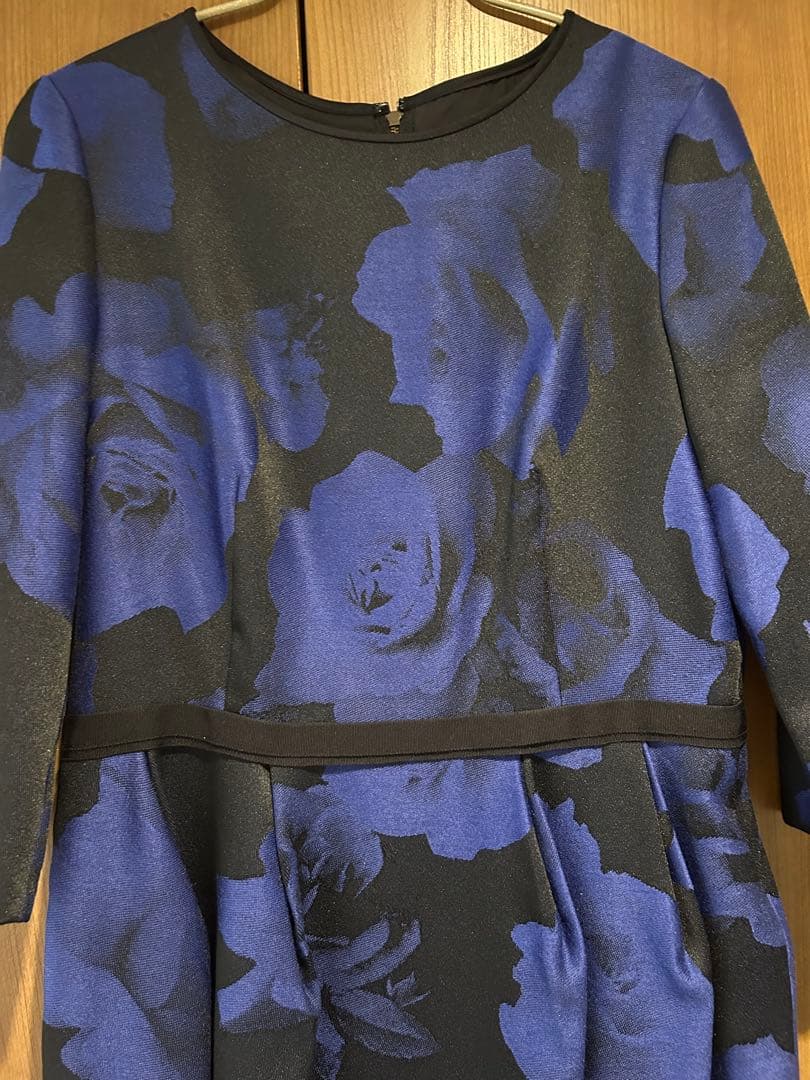 ランバンコレクション 花柄ワンピース 秋冬 38の通販はau PAY