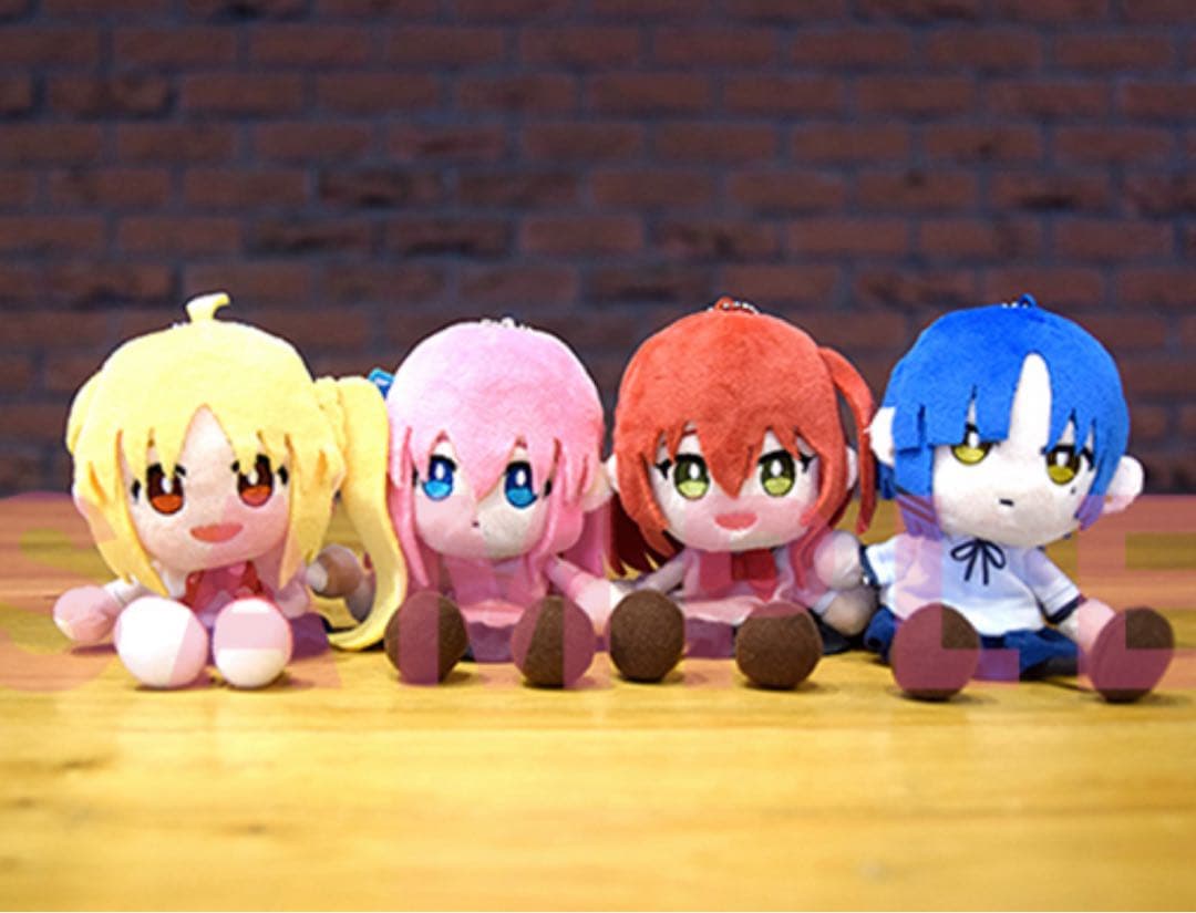 【新品未使用】ぼっち・ざ・ろっく! ぱぺっとちゃーむ 4種コンプリート　４個 再販】結束バンド ぱぺっとちゃーむ（全4種）