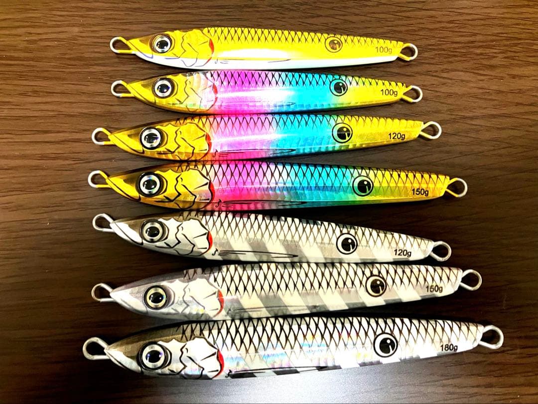 メタルジグセット メタルジグ 8個セット 200g 250g 320g メタルジグ 8