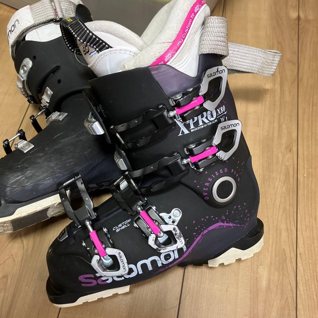 Salomon XPRO X80 W 女性用スキー靴24-24.5 Salomon X Pro X80 Ski Boots Womens