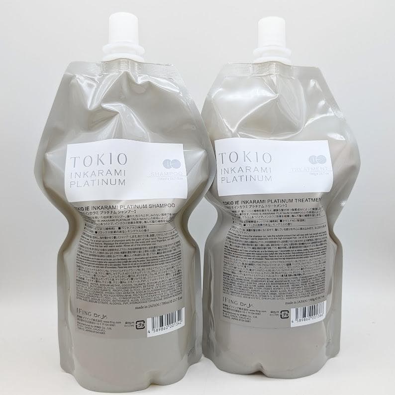TOKIO トキオ インカラミ プラチナム シャンプー・トリートメント/ 700 Amazon | TOKIO IE トキオ インカラミ プラチナム シャンプー700ml