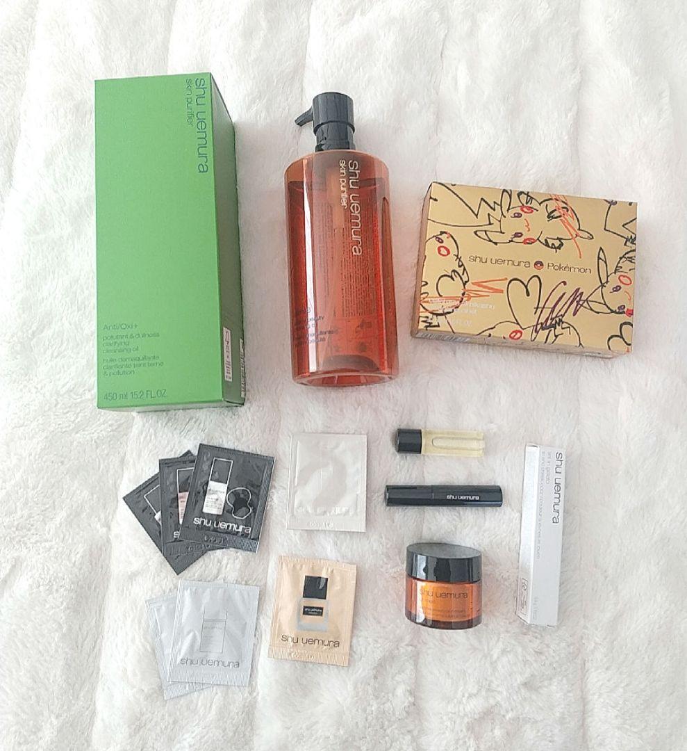 シュウウエムラ クレンジング アイシャドウ サンプル セット ポケモンコラボ 大人気のピカチュウとの電撃コラボ☆『シュウ ウエムラ×ポケモン