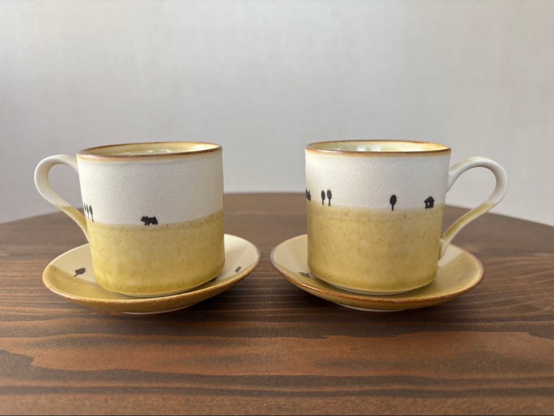 【Yuuヤッチとムーン】　らくがきマグ2個・らくがき小皿2枚セット らくがきマグ - Craft・Gift ヤッチとムーン オンラインショップ