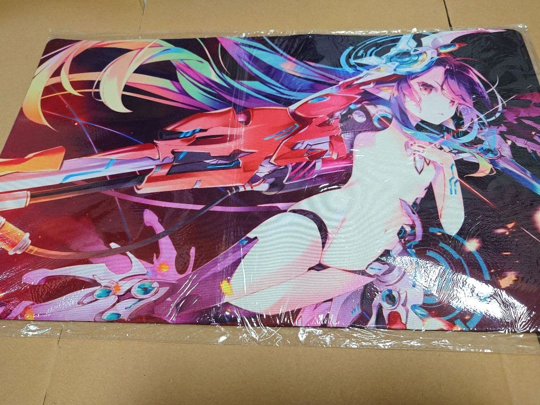 カ*カ様 ノーゲーム・ノーライフ　シュヴィ・ドーラ　ぐらむすけいる　ラバーマット カ*カ様 ノーゲーム・ノーライフ シュヴィ・ドーラ ぐらむすけいる