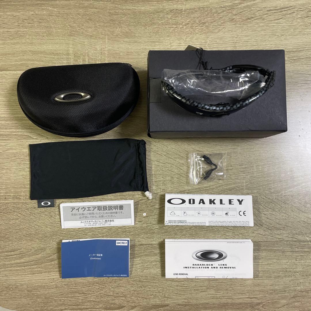 レーダーロックパス　カーボンファイバー　ブラック OAKLEY（オークリー） サングラス アジアンフィット レーダーロック