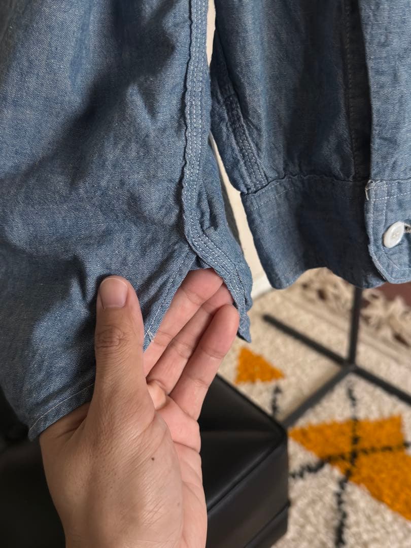 希少】GRANTS WTG ヴィンテージ シャンブレーシャツ ワークシャツ