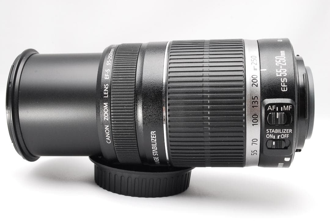 美品 Canon EF-S 55-250mm f/4-5.6 IS 望遠レンズ