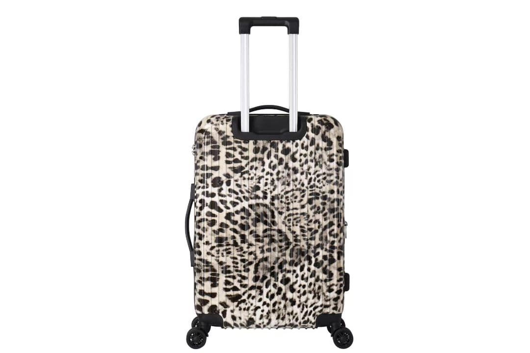 スーツケース キャリー Lサイズ レオパード ヒョウ柄 拡張機能 M6050