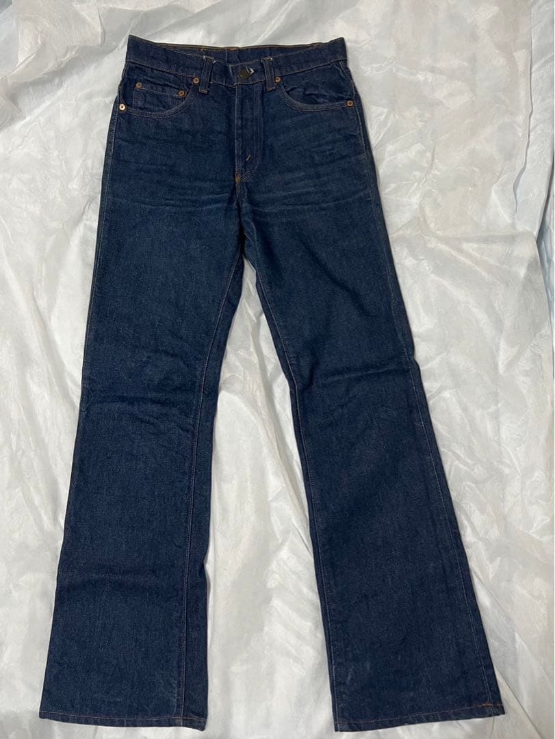 W28 80s Levi's 517 ブーツカット 赤タブ USA製 濃紺美品 - メルカリ