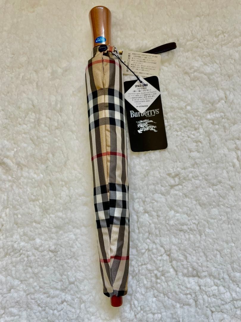 【新品タグ付】バーバリー定番ノバチェックベージュ折り畳み傘　58cm 楽天市場】【最大10,000円クーポン】バーバリー BURBERRY 傘