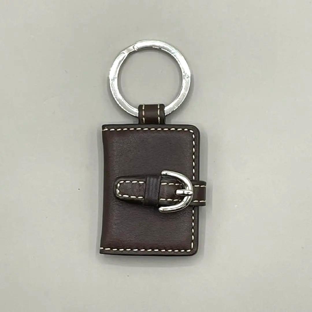 小物 Coach All Leather Picture Frame Charm Coach Red Photo Frame Bag Charm Keychain | eBay