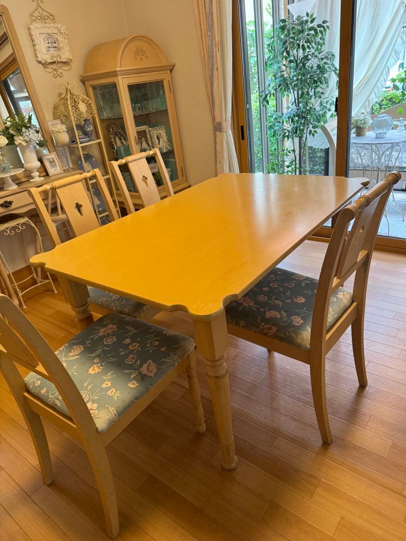 希少♡リンホーリンダイニングテーブル LYNN HOLLYN】リン・ホーリン ダイニングテーブル チェア セット