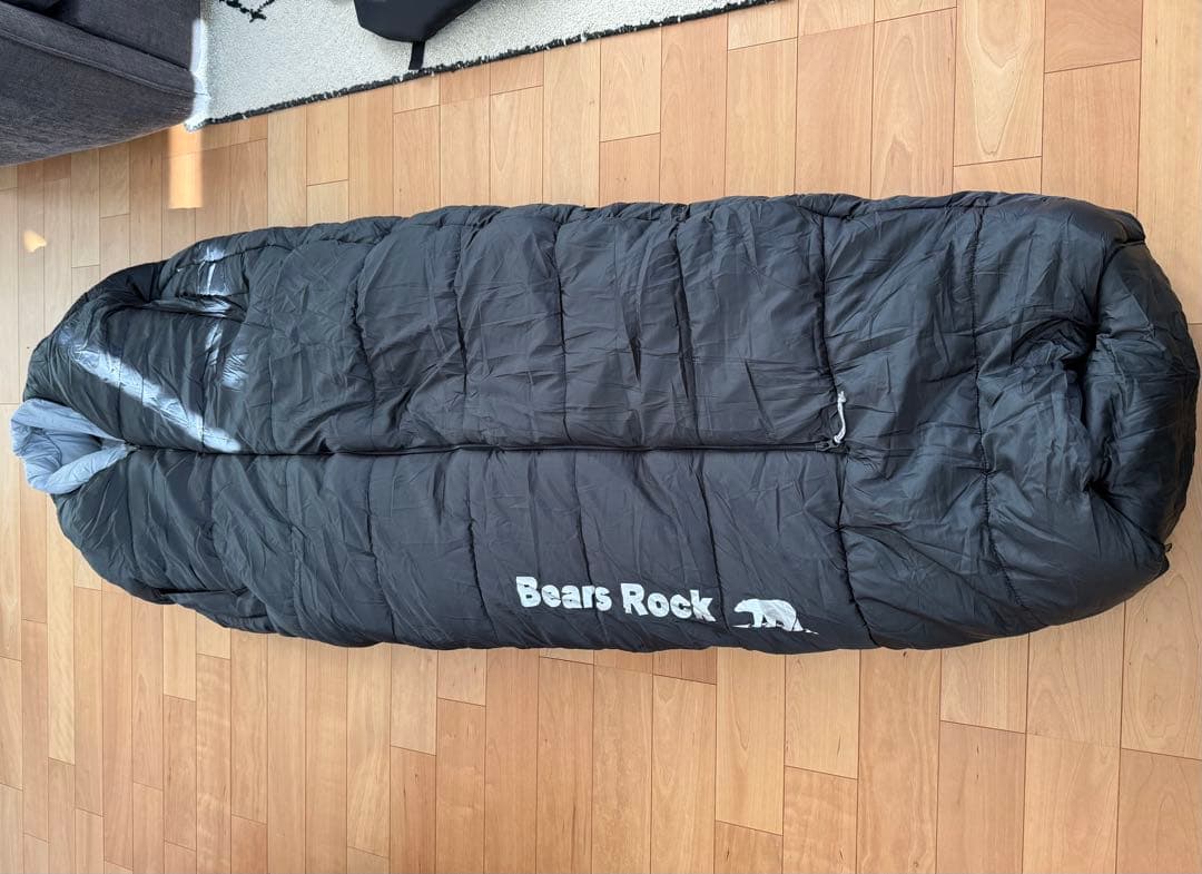 Bears Rock 寝袋 -34℃ FX-453G ブラック　オマケ付き