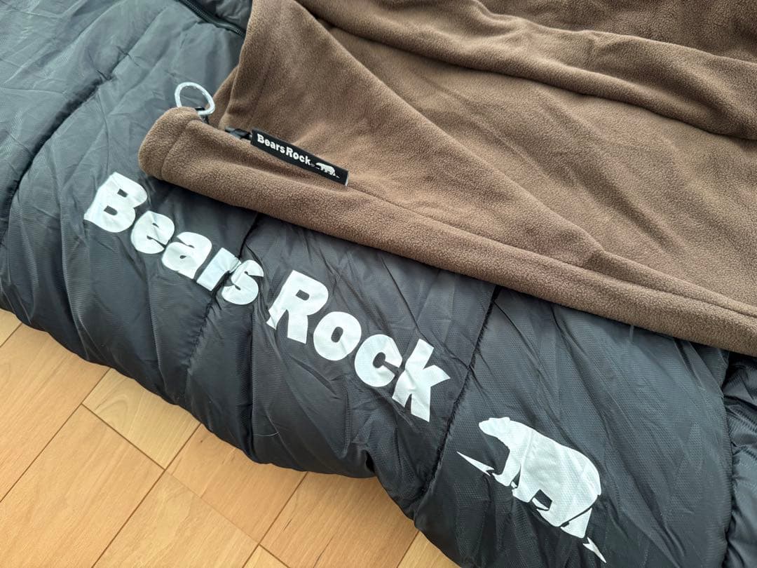 Bears Rock 寝袋 -34℃ FX-453G ブラック　オマケ付き