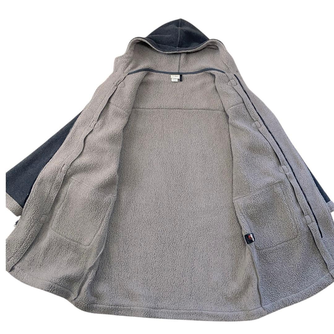 90s L.L.Bean ポーラテック フリース ダッフル コート