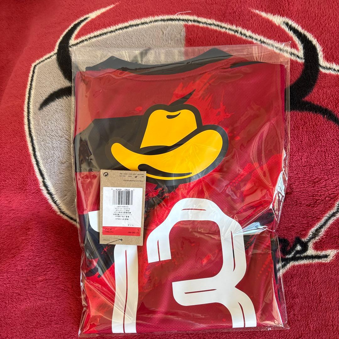 2025 鹿島アントラーズ　ボラン知念　レプリカユニフォームＬサイズ Kemari87 KISHISPO / 鹿島アントラーズ 2025 ホーム 半袖レプリカ